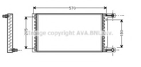 PRASCO LC5060 Condenser, air conditioning